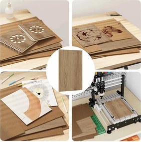vidaXL Διακοσμητικά Πάνελ 50 τμχ. Artisan Oak 30 x 42 x 0.27 εκ