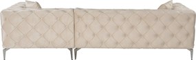 Corner Sofa Como Eco Right - Beige Beige