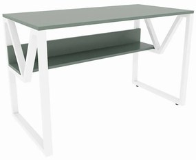 Γραφείο Lona 875ZNA4542 120x60x72,8cm Green-White