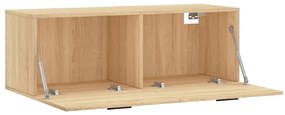 vidaXL Ντουλάπι Τοίχου Sonoma Δρυς 100 x 36,5 x 35 εκ. Επεξεργ. Ξύλο