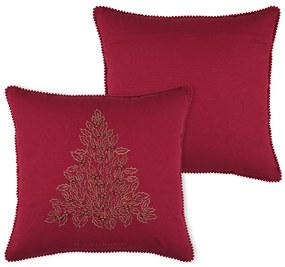 Χριστουγεννιάτικο Μαξιλάρι (45x45) S-F Harold Rouge C1D329001