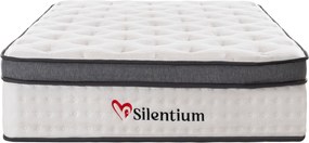 ΣΤΡΩΜΑ ΗΜΙΔΙΠΛΟ SILENTIUM HM749.02 POCKET SPRINGS--ΛΕΥΚΟ 120x200x30Υεκ.