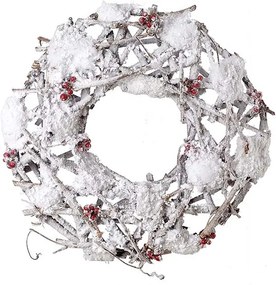 JΚ Home Décor - Στεφάνι Χριστουγέννων με Berries 38cm