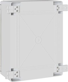 vidaXL Ντουλάπι Ελέγχου Γκρι 37 x 16,5 x 40 εκ ΑΒΣ Πλαστικό