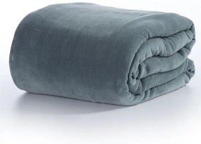 Κουβέρτα Fleece Cosy Dusty Blue Nef-Nef Queen Size 220x240cm Πολυέστερ