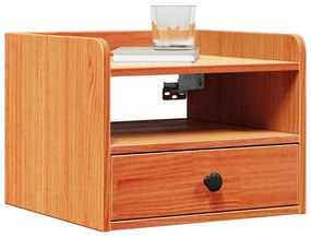 vidaXL Κομοδίνο 2 pcs Καφέ κεριού 38 x 36 x 29.5 εκ Μασίφ ξύλο πεύκου
