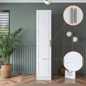 Ντουλάπα Λευκό BRETE 45x57.5x210
