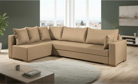 Γωνιακός καναπές Trendy-Δεξιά-285φ 185β εκ.-Sand