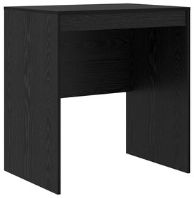 vidaXL Γραφείο Μαύρη δρυς 70 x 50 x 76 εκ. Επεξεργασμένο ξύλο