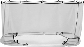 vidaXL Κουνούπι για Περίπτερο 220 mesh Μαύρο 3,6 x 3 x 2 μ Πολυεστέρας