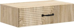 vidaXL Τραπεζάκι Τοίχου 59 x 34,5 x 17 εκ. Επεξεργασμένο Ξύλο