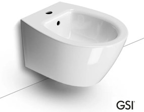 GSI Modo Swirl Μπιντέ Κρεμαστό Λευκό Πορσελάνινο 52cm
