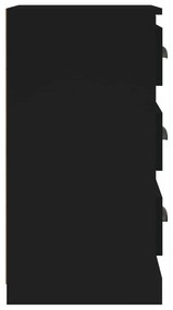 vidaXL Ντουλάπι Μαύρο 36x35,5x67,5 εκ. από Επεξεργασμένο Ξύλο