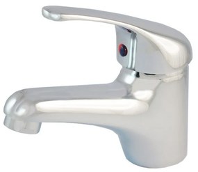 Minardi KH2006-6 Αναμεικτική Μπαταρία Νιπτήρα Ασημί Με PVC Pop-up Βαλβιδα