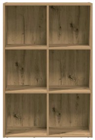 Ντουλάπι βιβλίου/Σιδερένιο ντουλάπι Artisan Oak 66x30x98 cm - Καφέ