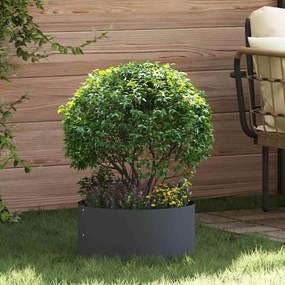 vidaXL Γλάστρες Κήπου 5 τεμ Ανθρακί 40x40x20 εκ Χάλυβας