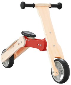 vidaXL Πατίνι Παιδικό 2 σε 1 Κόκκινο