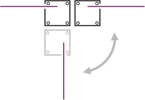 vidaXL Σκίαστρο Πλαϊνό Συρόμενο Ανθρακί 120 x 1000 εκ.