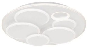 Πλαφονιέρα Φωτιστικό Οροφής Dots Λευκό Φ50 21162 Fischer Honsel-21162-Λευκό 21162