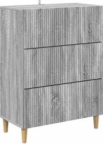 vidaXL Ντουλάπι με Συρτάρια 66 x 34,5 x 90 εκ Επεξεργασμένο Ξύλο