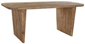 Τραπεζαρία DKD Home Decor Φυσικό Ανακυκλωμένο ξύλο Τζίντζερ (180 x 90 x 77 cm)