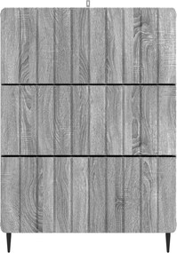 vidaXL Ντουλάπι με Συρτάρια 66 x 34,5 x 92 εκ. Επεξεργασμένο Ξύλο
