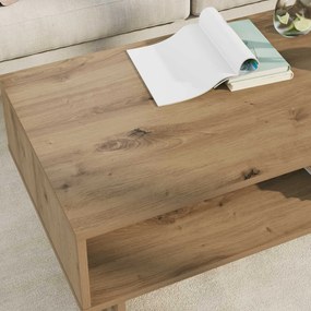 VidaXL Τραπεζάκι σαλονιού Artisan Oak 100 x 46 x 35 εκ.