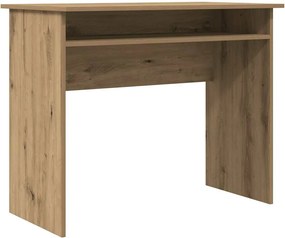 vidaXL Γραφείο Αρτισιανή Δρυς 90x50x74 εκ. από Επεξεργασμένο Ξύλο