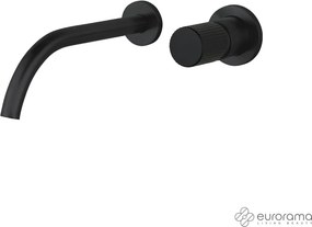 Eurorama Oso Black Matt 178954 – Εντοιχιζόμενη μπαταρία νιπτήρα