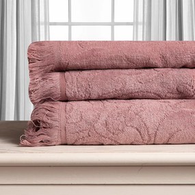 Πετσέτα Σώματος (80x150) Silk Fashion Alicia 520gsm Τερακότα