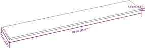vidaXL Κεφαλάρι Τοίχου 12 pcs Μπλε Βελούδο