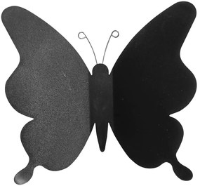 Διακοσμητικά αυτοκόλλητα τοίχου White Butterflies 3D πολυπροπυλενίου-Leuko