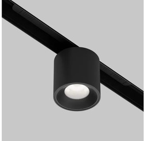 Έξυπνο Σποτ Μαγνητικής Ράγας Exility LED 7W Μαύρο 3CCT Alfa S TR132-4-7W-DS-B Maytoni TR132-4-7W-DS-B