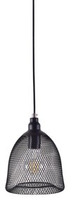 Φωτιστικό Οροφής  SE 151-20-1 ZOLA PENDANT LAMP BLACK MAT Γ2 - 77-3581 - 51W - 100W - 77-3581