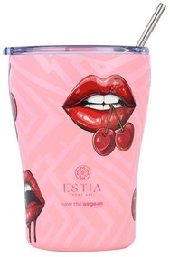 Ποτήρι Θερμός 350ml Estia Save The Aegean Blush Pop 01-31800