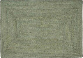 vidaXL Χαλιά χώρου Ορθογώνιος Λαδί 140 x 200 cm Γιούτα