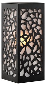 Φωτιστικό Δαπέδου 01322 E27 12x30cm Black Luma