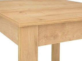 Τραπέζι Boston 304, Burlington δρυς, 76x69x69cm, 15 kg, Πλαστικοποιημένη μοριοσανίδα | Epipla1.gr