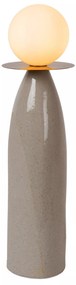 Φωτιστικό Επιτραπέζιο Lucide 13544-45-36 FIGARO Γκρι (Grey)|Λευκό (White)