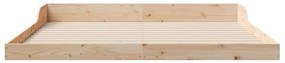 vidaXL Σκελετός Κρεβατιού Καφέ 200 x 210 cm Μασίφ ξύλο πεύκου