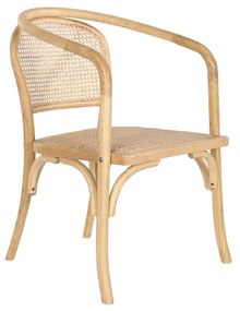 Καρέκλα Τραπεζαρίας DKD Home Decor Φυσικό 53 x 54 x 80 cm