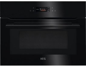 AEG KMK721880B Εντοιχιζόμενος Φούρνος Μικροκυμάτων με Grill 42lt Μαύρος