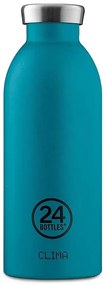 Μπουκάλι - Θερμός Clima 050 Atlantic Bay 8051513921766 500ml Petrol 24Bottles Ανοξείδωτο Ατσάλι