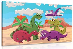Εικόνα του κόσμου των δεινοσαύρων - 60x40