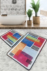 Bathmat Set (2 Pieces) Milora - 16 Multicolor