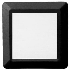 Φωτιστικό Τοίχου Led SLIM51NB 4W 3000K IP65 Black Aca