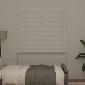 vidaXL Βενετσιάνικη Σκίαση Λευκός 150 x 130 εκ 25 mm PVC