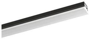 Γραμμικό Φωτιστικό Οροφής LED 12W IP20 3000K Stick 329451 Ideal Lux-329451-Μαύρο 329451