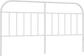 vidaXL Ανταλλακτικό κεφαλάρι Λευκό 160 εκ. Μεταλλικό