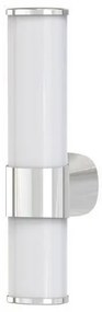 Απλίκα Φωτιστικό Μπάνιου LED 6W Νίκελ 3CCT IP44 Arte Illumina Breeze 144-80539 Eurolamp-144-80539-Νίκελ Ματ 144-80539
